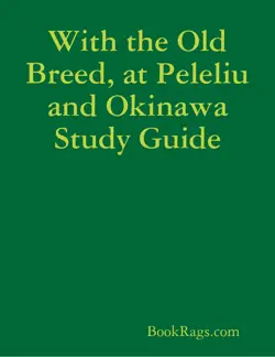 with the old breed, at peleliu and okinawa study guide book cover image