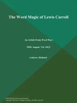 the word magic of lewis carroll book cover image