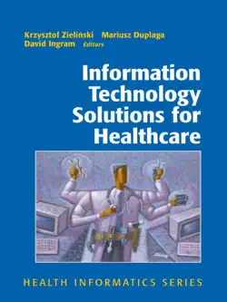 information technology solutions for healthcare book cover image