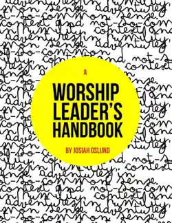a worship leader's handbook book cover image