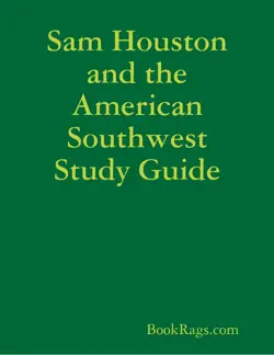 sam houston and the american southwest study guide book cover image