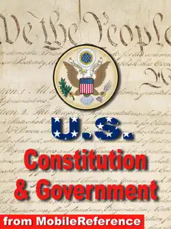 us constitution, declaration of independence, articles of confederation, bill of rights, and guide to us government book cover image