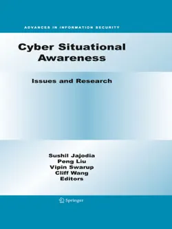 cyber situational awareness book cover image