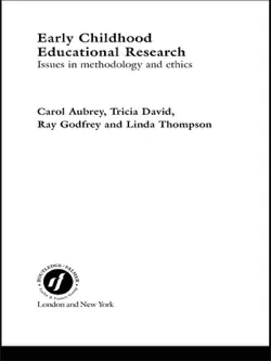 early childhood educational research book cover image