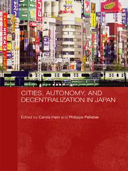 cities, autonomy, and decentralization in japan book cover image