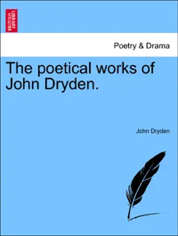 the poetical works of john dryden. book cover image