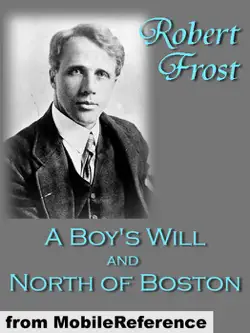 a boys will and north of boston by robert frost book cover image