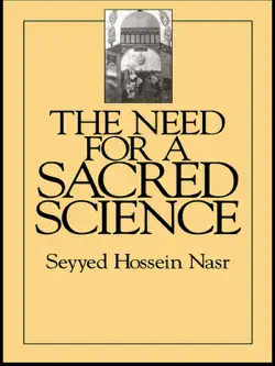 the need for a sacred science book cover image