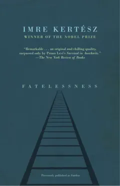 fatelessness book cover image