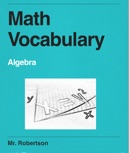 Math Vocabulary e-book