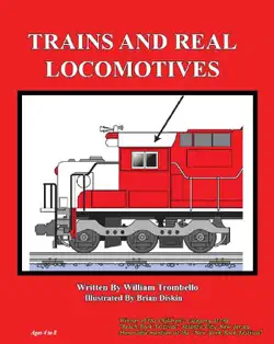 trains and real locomotives book cover image