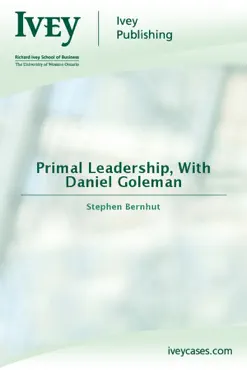 primal leadership, with daniel goleman book cover image