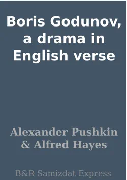 boris godunov, a drama in english verse book cover image