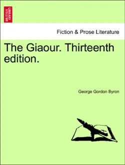 the giaour. thirteenth edition. book cover image