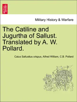 the catiline and jugurtha of sallust. translated by a. w. pollard. imagen de la portada del libro