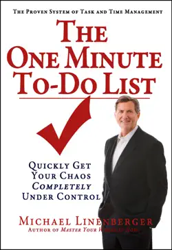 the one minute to-do list book cover image