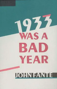 1933 was a bad year book cover image