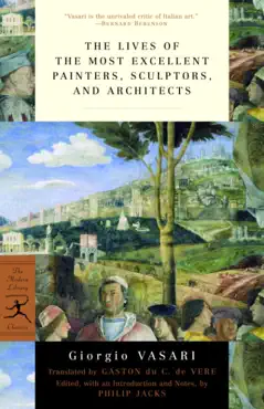 the lives of the most excellent painters, sculptors, and architects book cover image