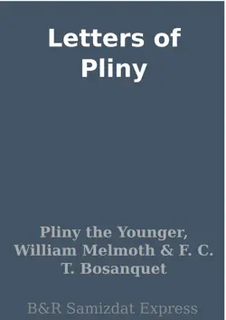 letters of pliny book cover image
