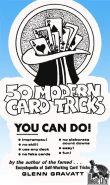 50 modern card tricks book cover image