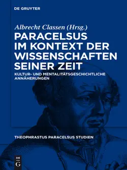 paracelsus im kontext der wissenschaften seiner zeit book cover image