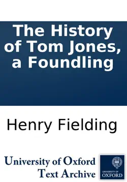 the history of tom jones, a foundling book cover image