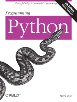 programming python book cover image
