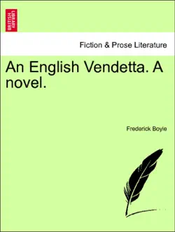 an english vendetta. a novel. vol. iii imagen de la portada del libro