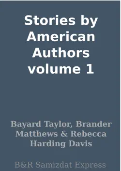 stories by american authors volume 1 book cover image
