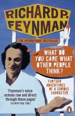 'what do you care what other people think?' imagen de la portada del libro
