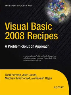 visual basic 2008 recipes imagen de la portada del libro