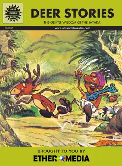 jataka tales - deer stories book cover image