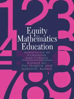 equity in mathematics education book cover image