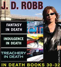 j.d robb in death collection books 30-32 book cover image