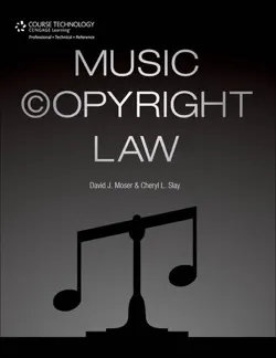 music copyright law book cover image
