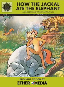 panchatantra - how the jackal ate the elephant book cover image