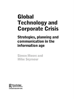 global technology and corporate crisis book cover image