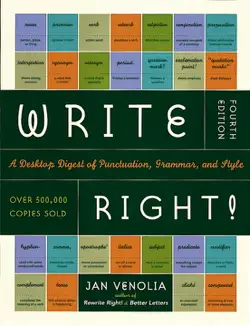 write right! book cover image