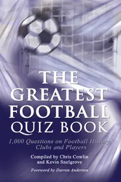 the greatest football quiz book book cover image