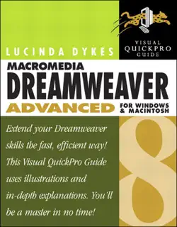 macromedia dreamweaver 8 advanced for windows and macintosh book cover image
