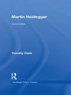 martin heidegger book cover image