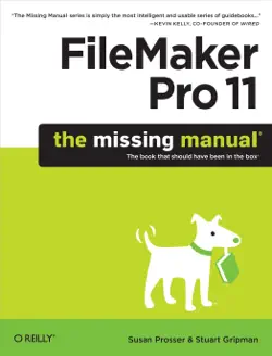 filemaker pro 11: the missing manual book cover image