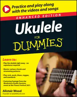 ukulele for dummies, enhanced edition book cover image