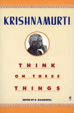think on these things book cover image