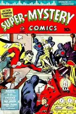 super mystery comics book cover image