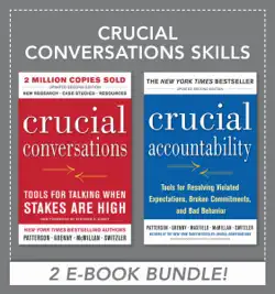 crucial conversations skills book cover image