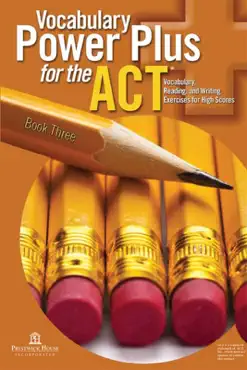 vocabulary power plus for the act - book three book cover image