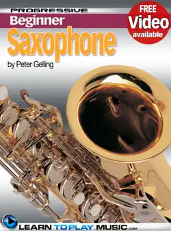 saxophone lessons for beginners book cover image