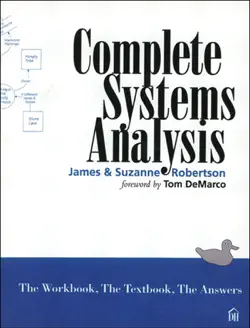 complete systems analysis book cover image