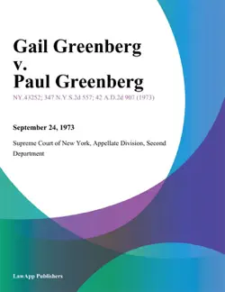 gail greenberg v. paul greenberg book cover image